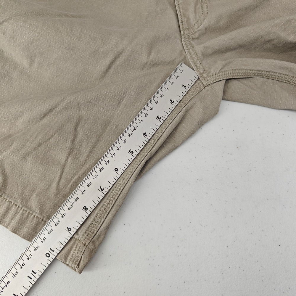 Carhartt Shorts Mens 32 Beige Tacoma Relaxed Fit Ripstop Workwear Gorpcore - Picture 9 of 12